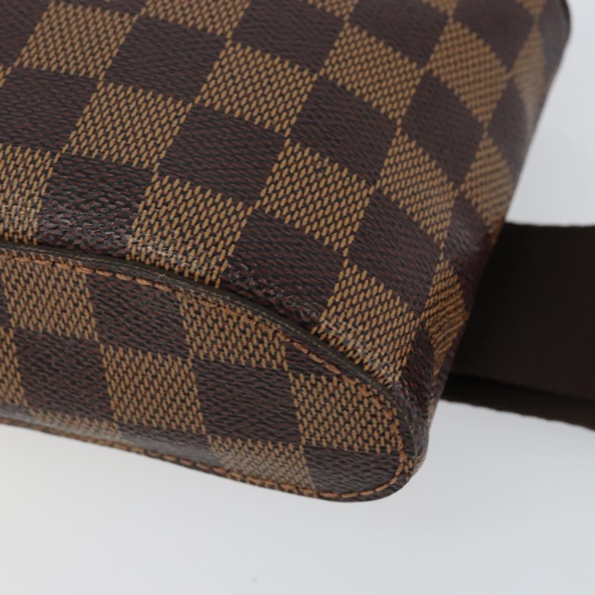 Louis Vuitton Geronimos Waist Bag Damier Brown Canvas Shoulder Bag