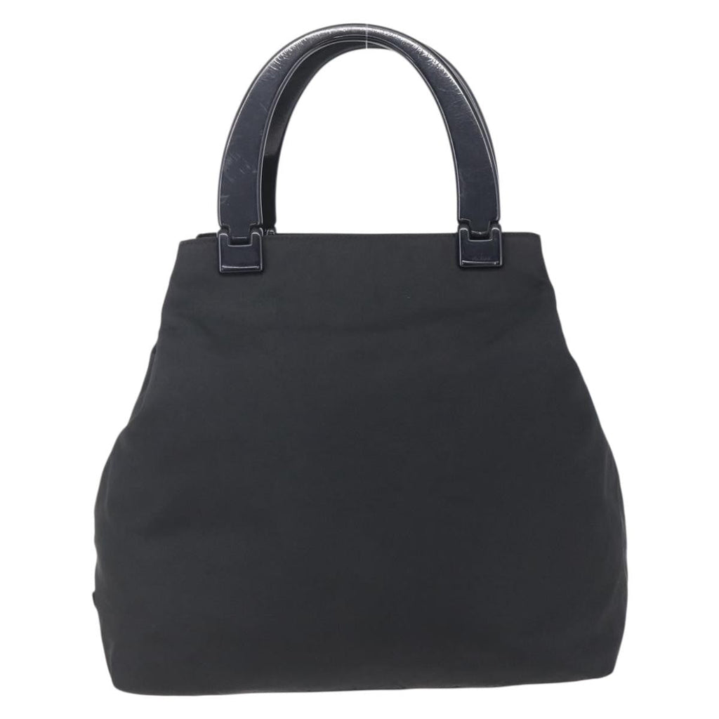 Prada Vintage Handbag Tessuto Black Nylon Handbag