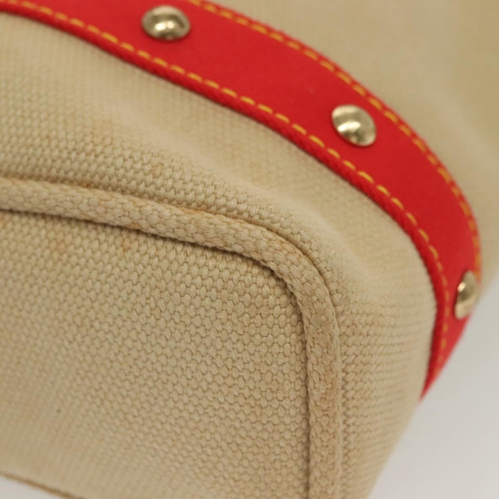 Louis Vuitton Antigua Tote Canvas Beige Canvas Tote Bag