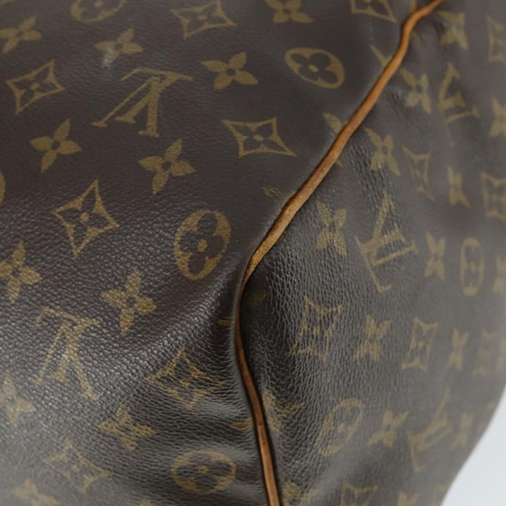 Louis Vuitton Keepall Bag Monogram Canvas Brown Canvas Travel Bag
