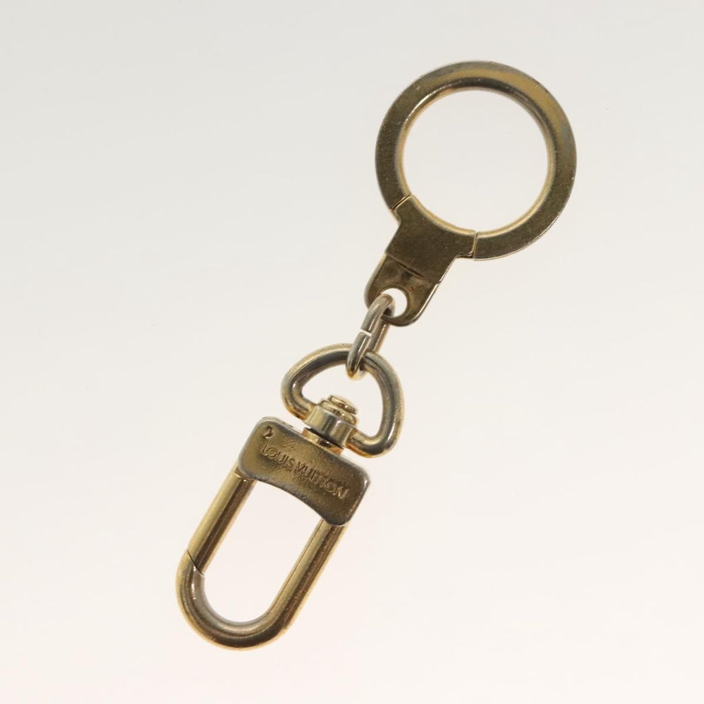 Louis Vuitton Bolt Pochette Extender Keychain Metal Gold Metal Charms And Keychains Accessory