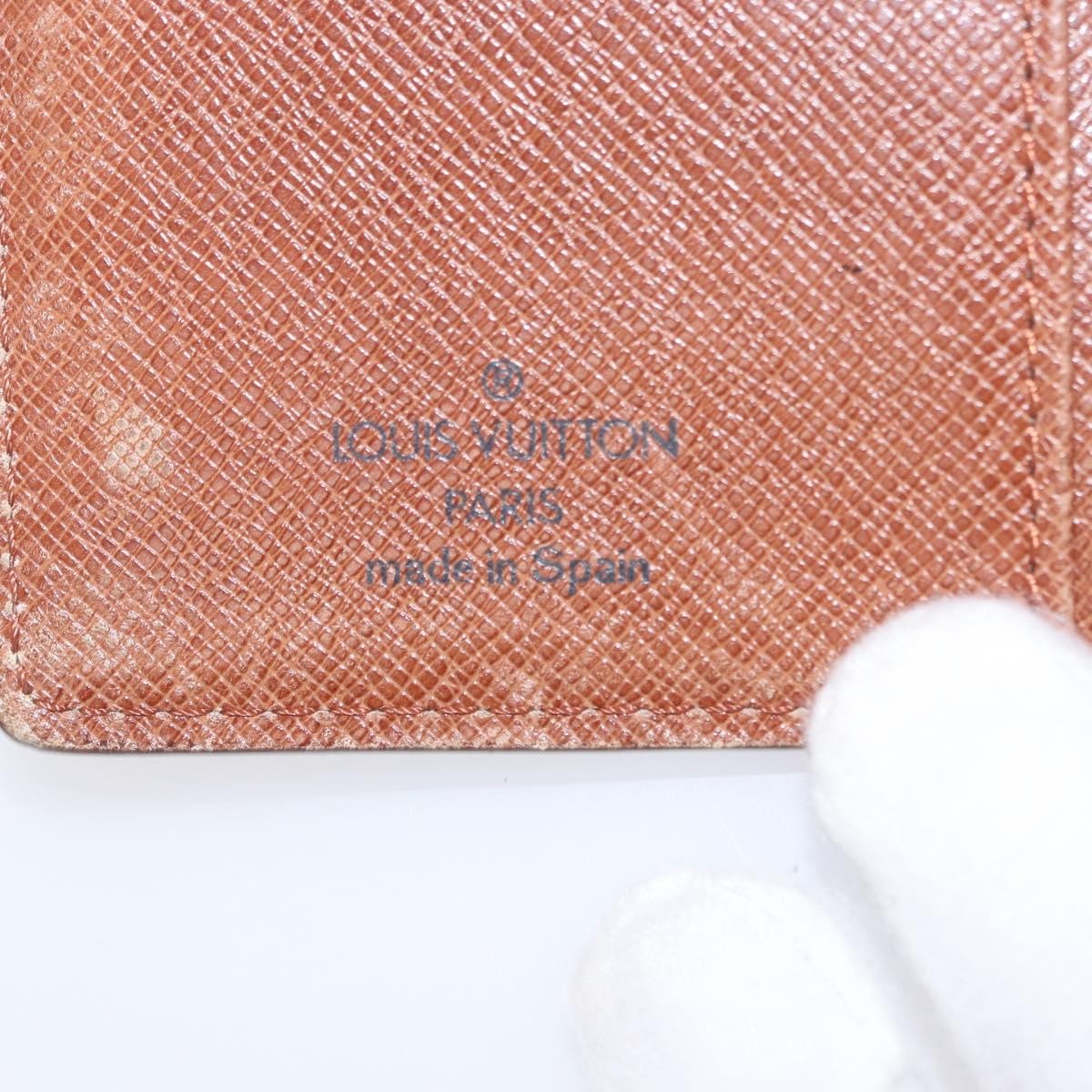 Louis Vuitton Agenda Cover Epi Leather Brown Leather Wallets Accessory
