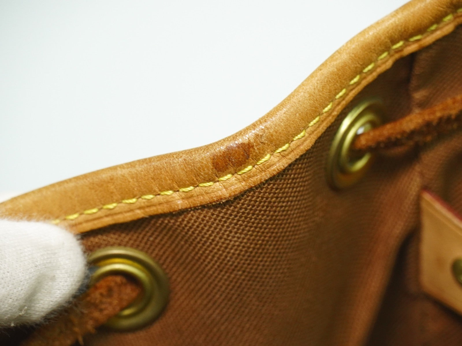 Louis Vuitton Vintage Montsouris Backpack Monogram Canvas Brown Canvas Backpack Bag