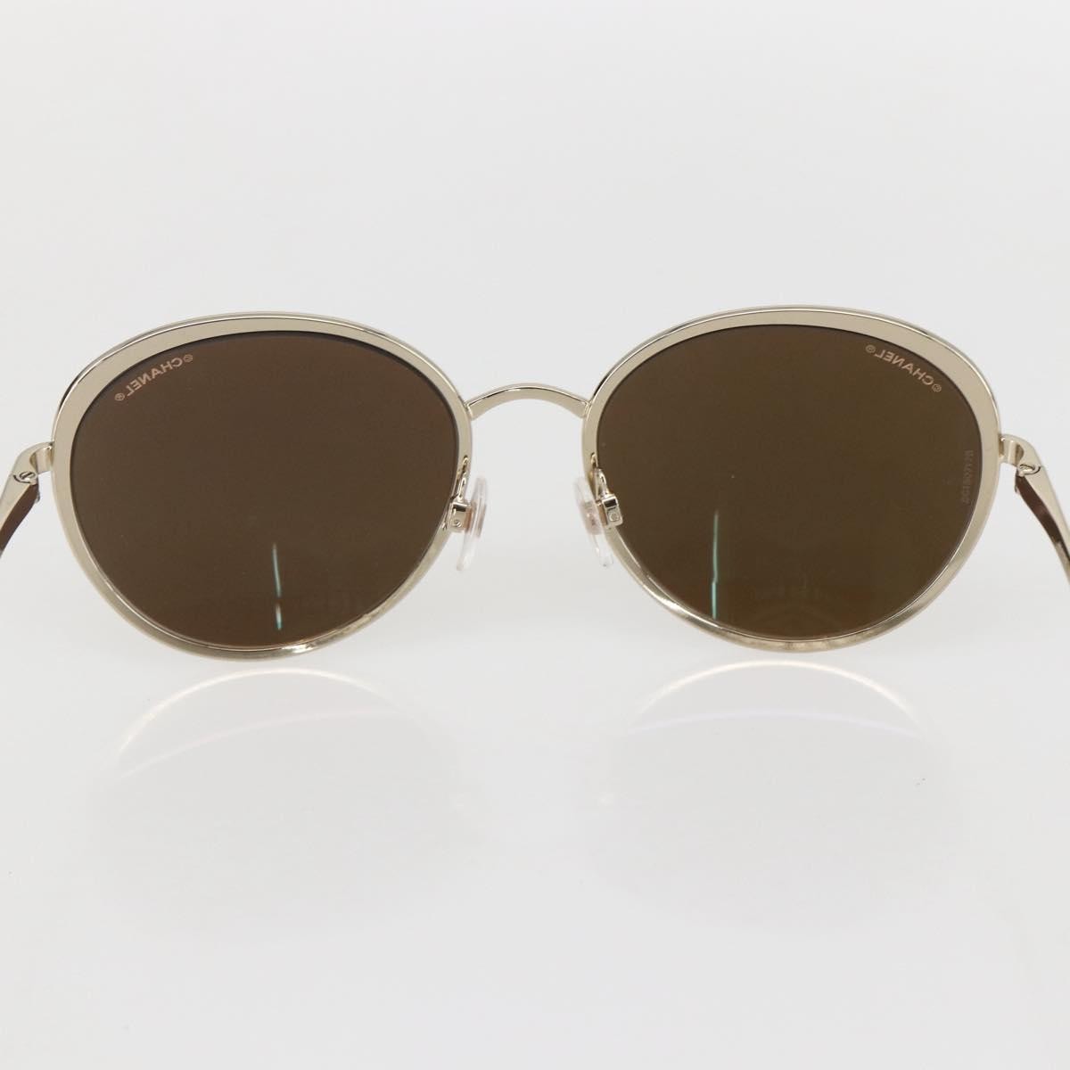 Chanel Logo Cc Sunglasses Metal Gold Metal Sunglasse Accessory