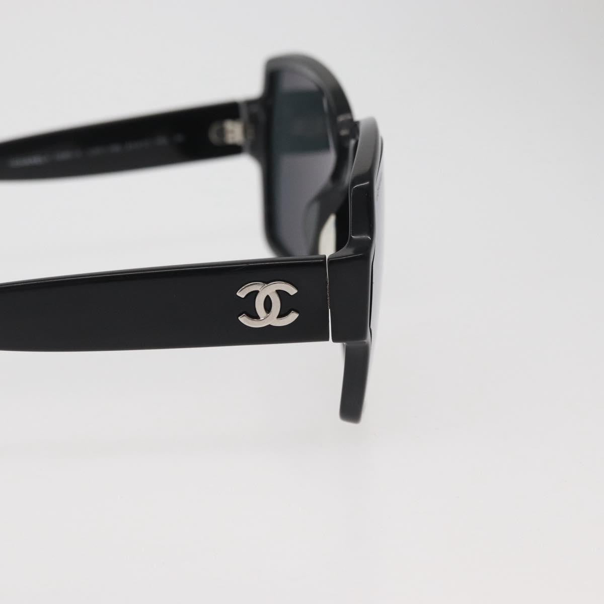 Chanel Logo Cc Sunglasses Plastic Black Plastic Sunglasse Accessory