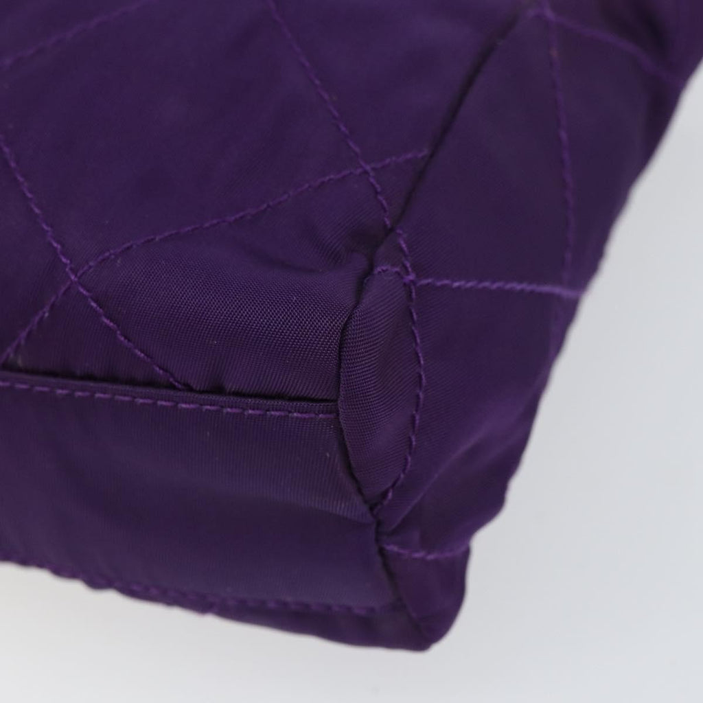 Prada Re-Edition 1995 Chain Tote Quilted Re-Nylon Purple Nylon Shoulder Bag Bag