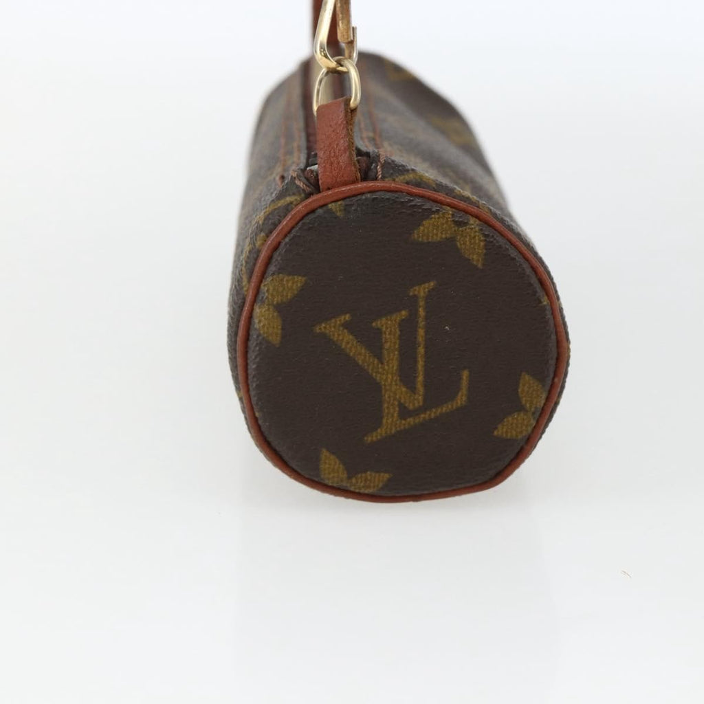 Louis Vuitton Papillon Pochette Monogram Canvas Brown Canvas Clutche & Pouche Bag