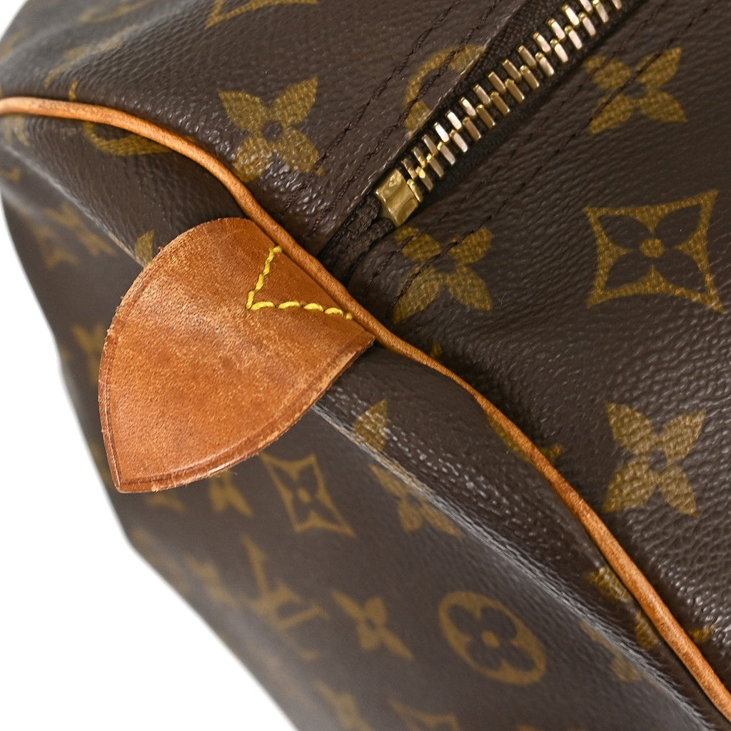 Louis Vuitton Keepall Bag Monogram Canvas Brown Canvas Travel Bag