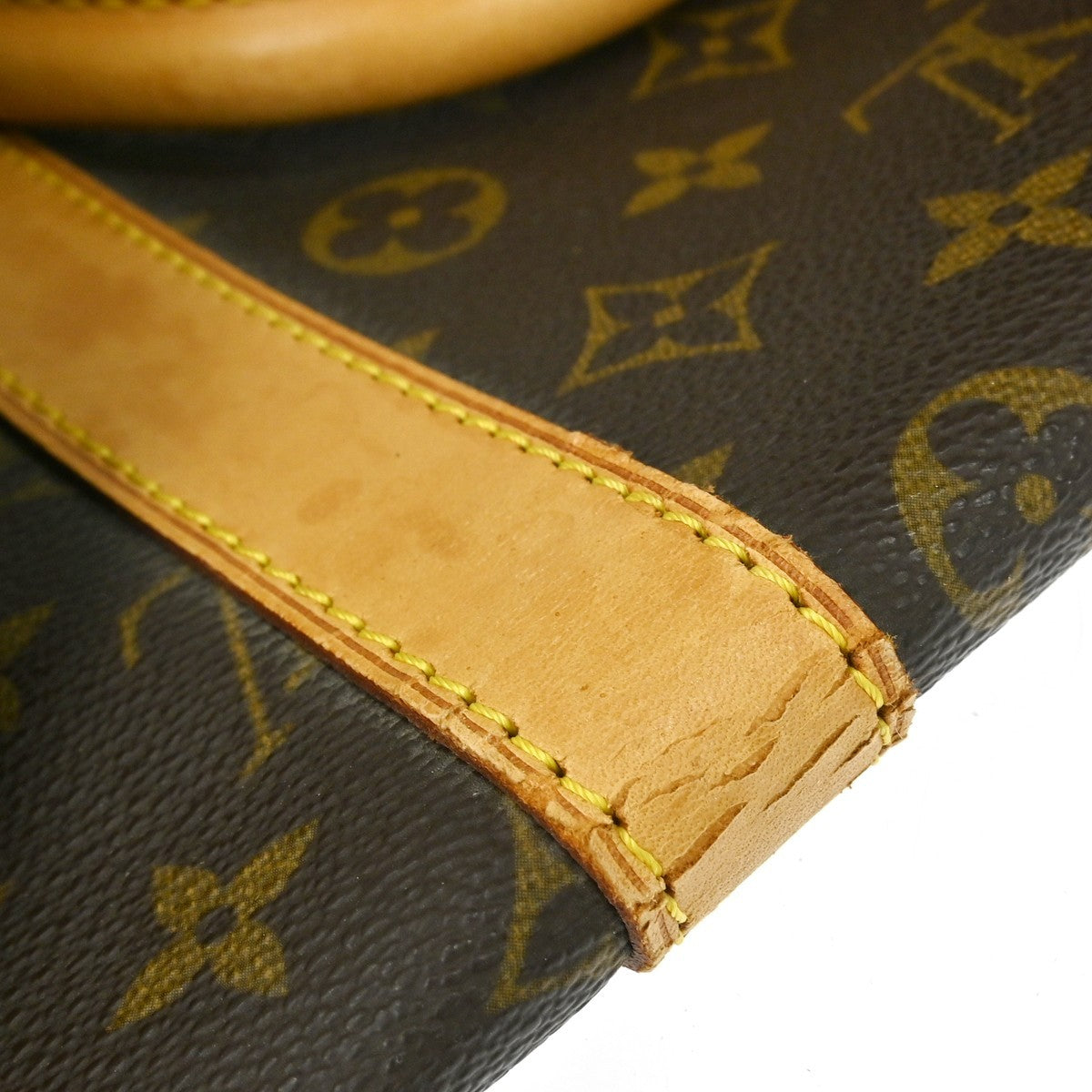 Louis Vuitton Keepall Bag Monogram Canvas Brown Canvas Travel Bag