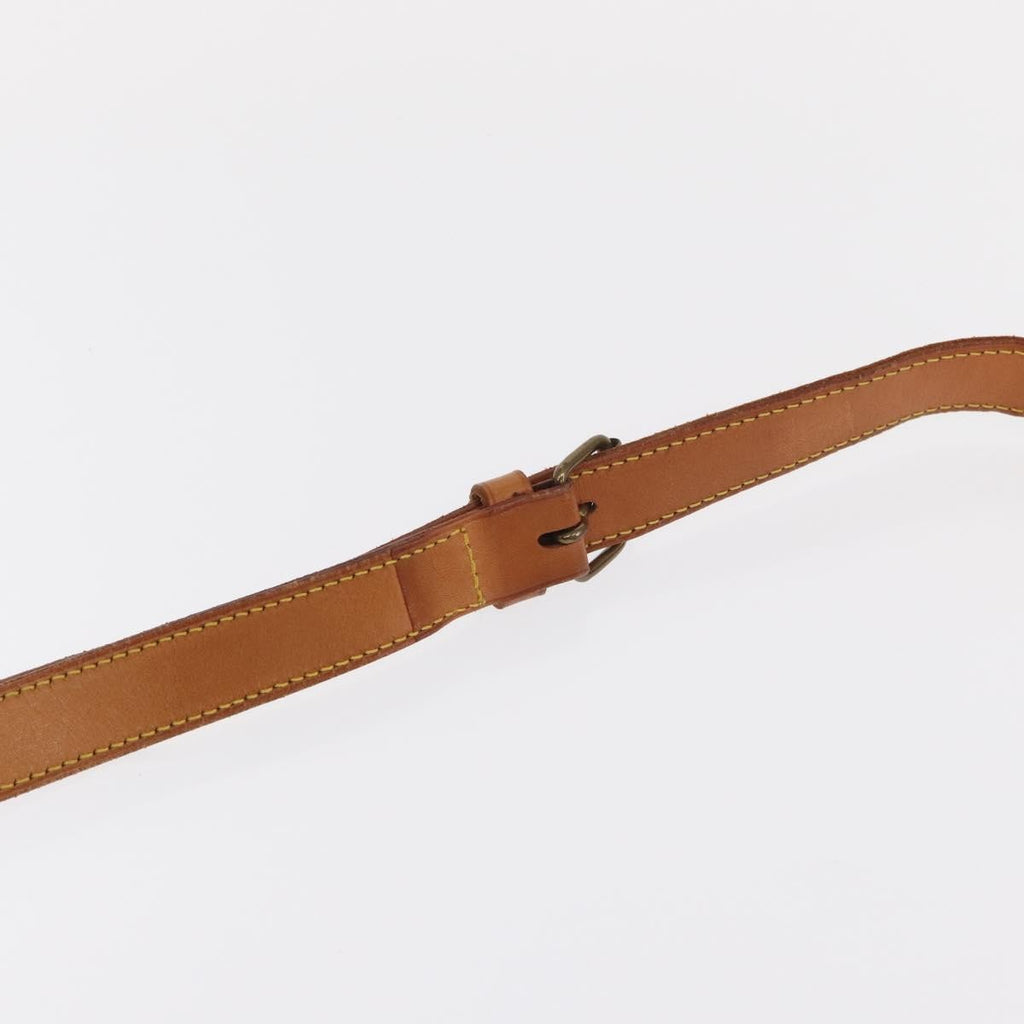 Louis Vuitton Saumur Handbag Monogram Canvas Brown Canvas Shoulder Bag
