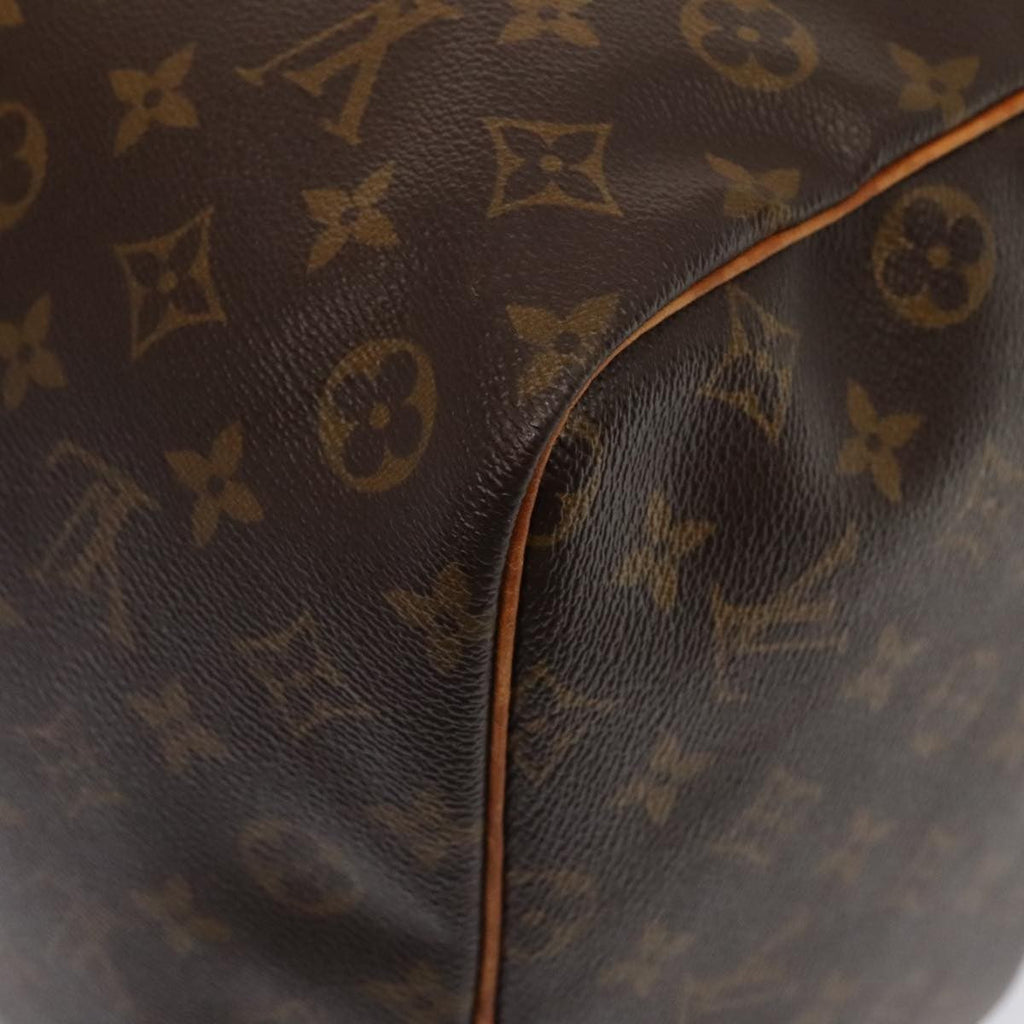 Louis Vuitton Keepall Bag Monogram Canvas Brown Canvas Travel Bag