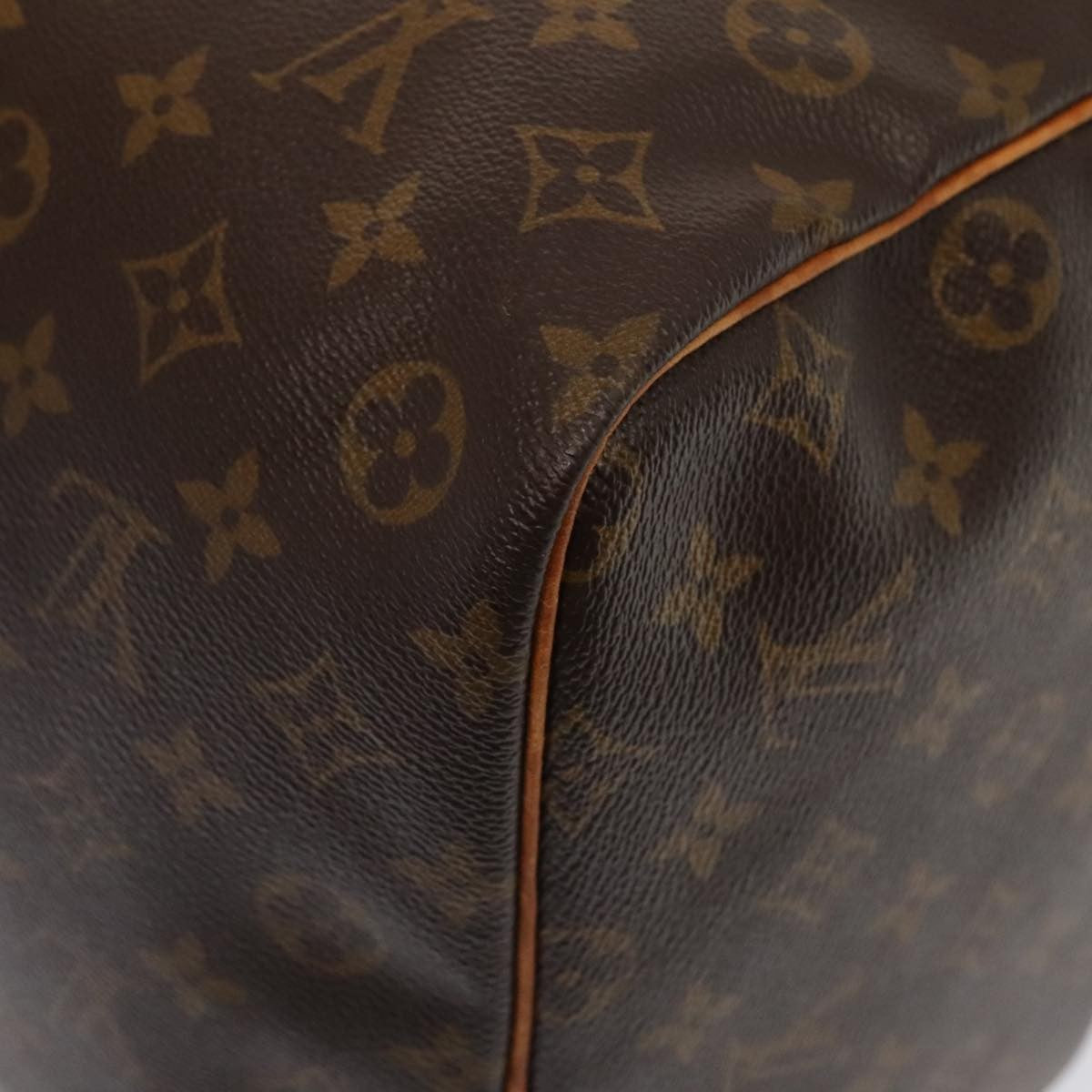 Louis Vuitton Keepall Bag Monogram Canvas Brown Canvas Travel Bag