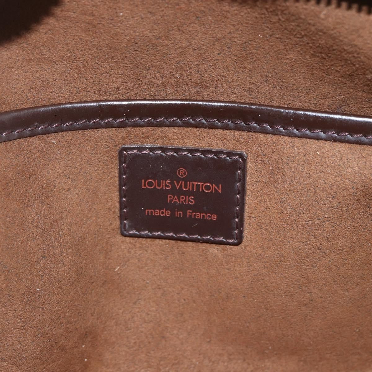 Louis Vuitton Pochette Saint Louis Damier Brown Canvas Clutche & Pouche Bag