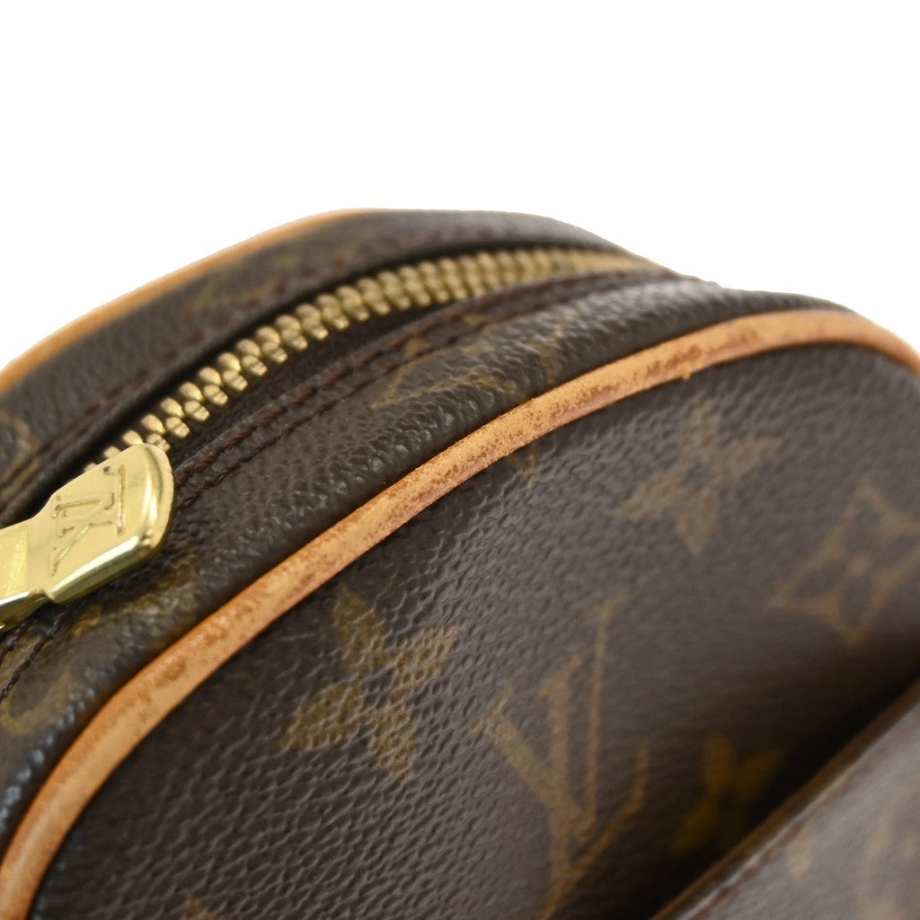 Louis Vuitton Pochette Gange Monogram Canvas Brown Canvas Clutche & Pouche Bag