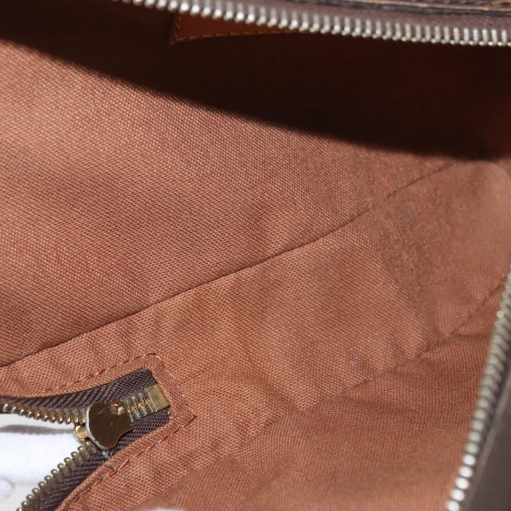 Louis Vuitton Geronimos Waist Bag Monogram Canvas Brown Canvas Shoulder Bag