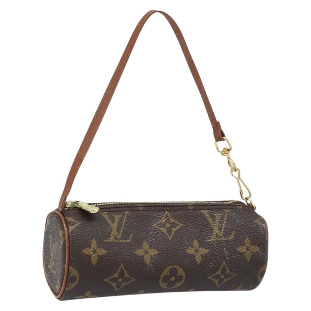 Louis Vuitton Papillon Pochette Monogram Canvas Brown Canvas Clutche & Pouche Bag