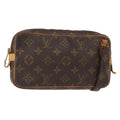 Louis Vuitton Pochette Marly Bandouliere Bag Monogram Canvas Brown Canvas Clutche & Pouche Bag