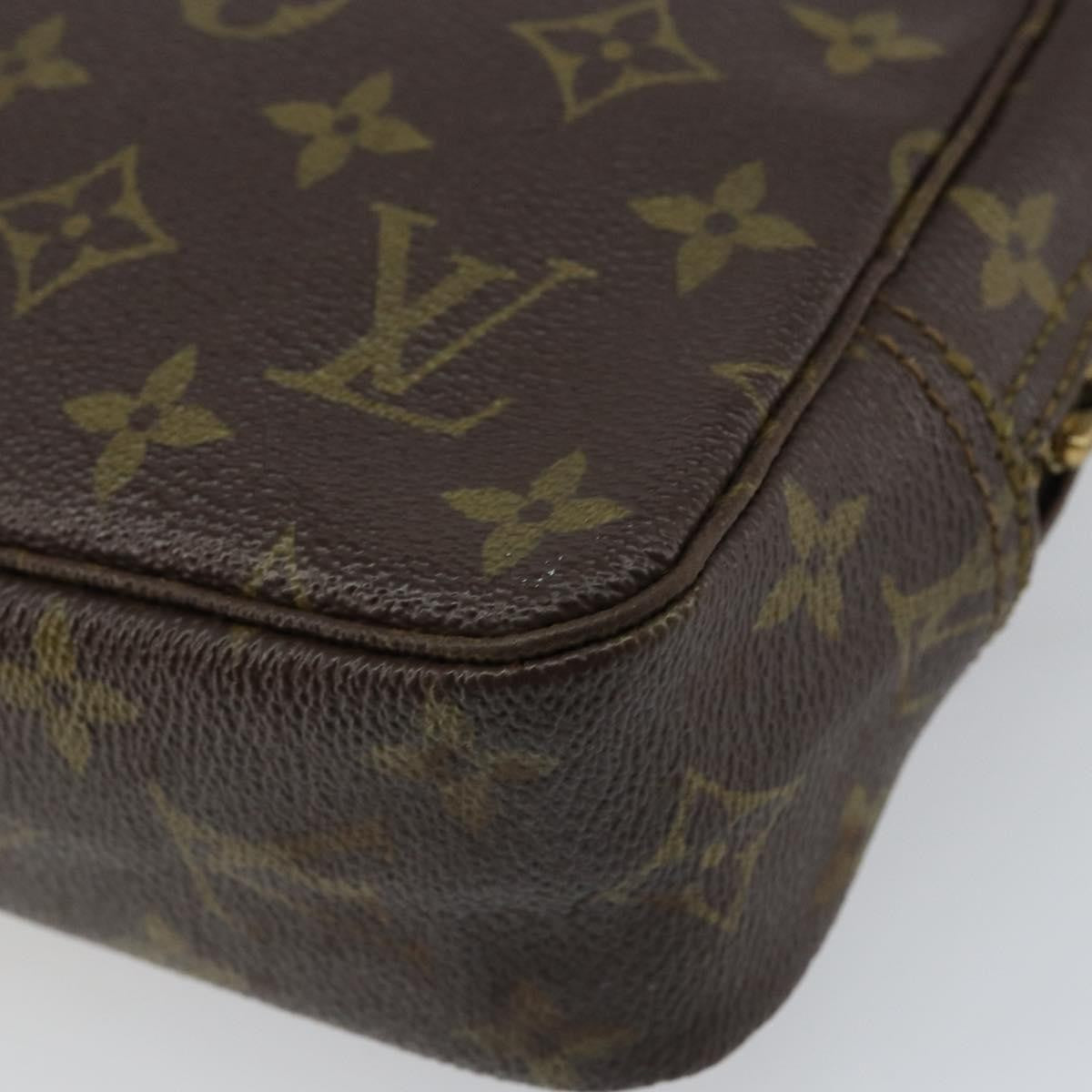 Louis Vuitton Trousse Toilette Monogram Canvas Brown Canvas Clutche & Pouche Bag