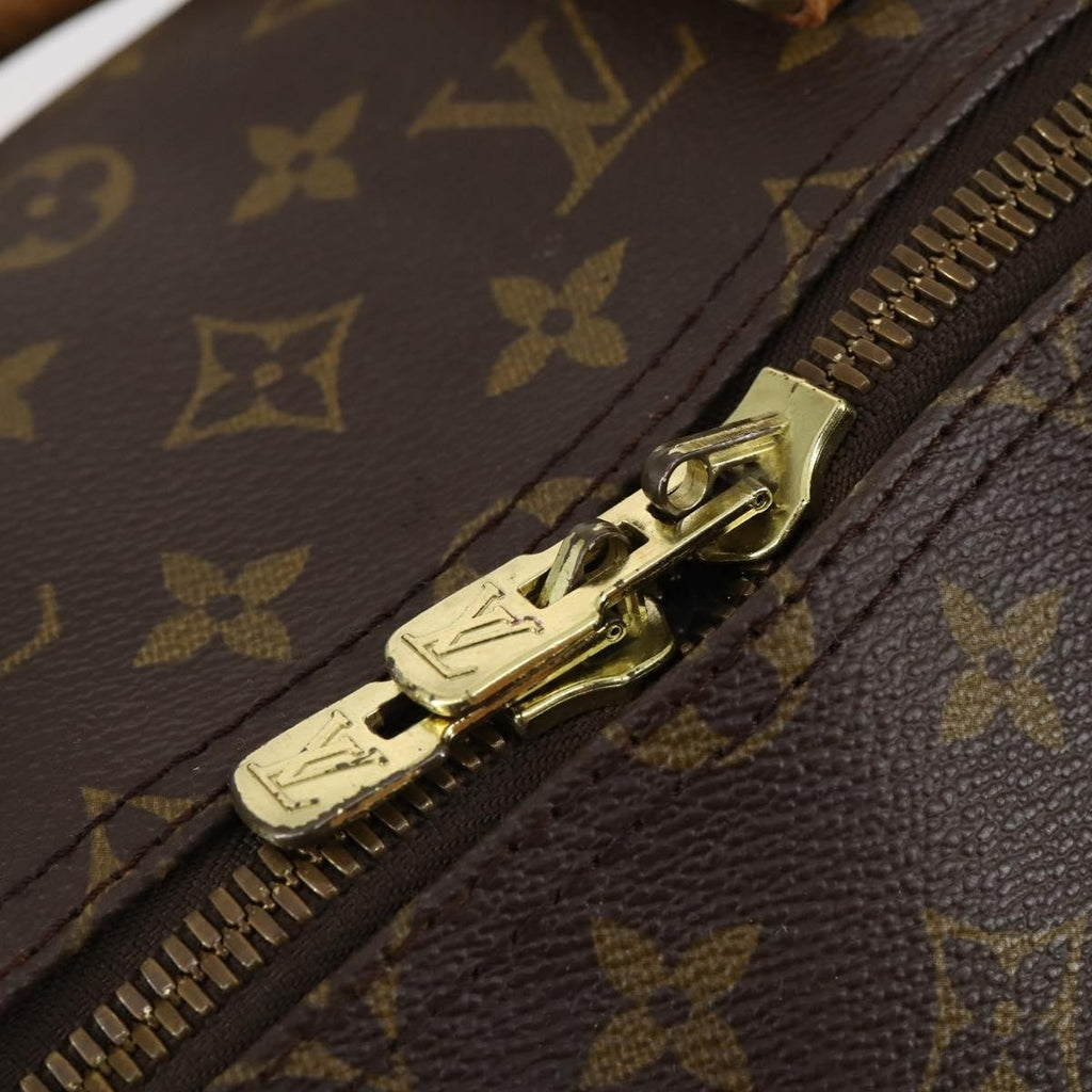 Louis Vuitton Keepall Bag Monogram Canvas Brown Canvas Travel Bag