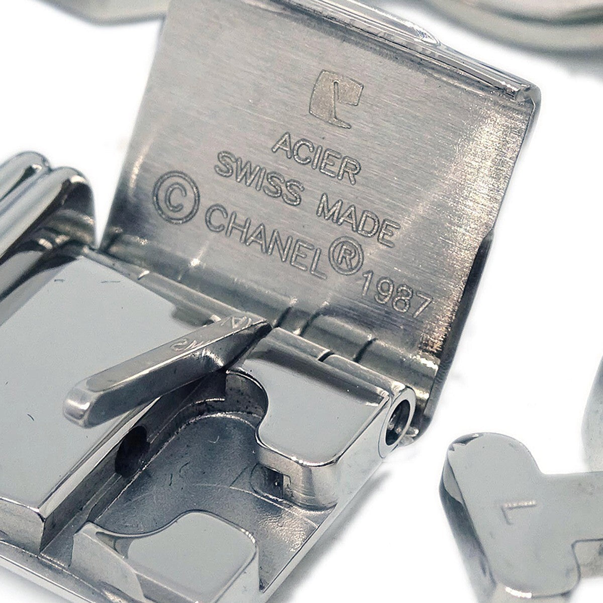Chanel Premiere Chain Quartz Watch Stainless Steel Watch