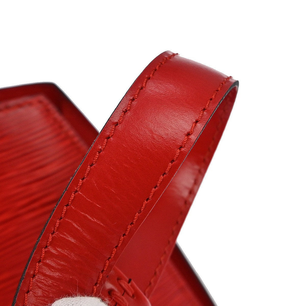 Louis Vuitton Cluny Shoulder Bag Epi Leather Red Leather Shoulder Bag
