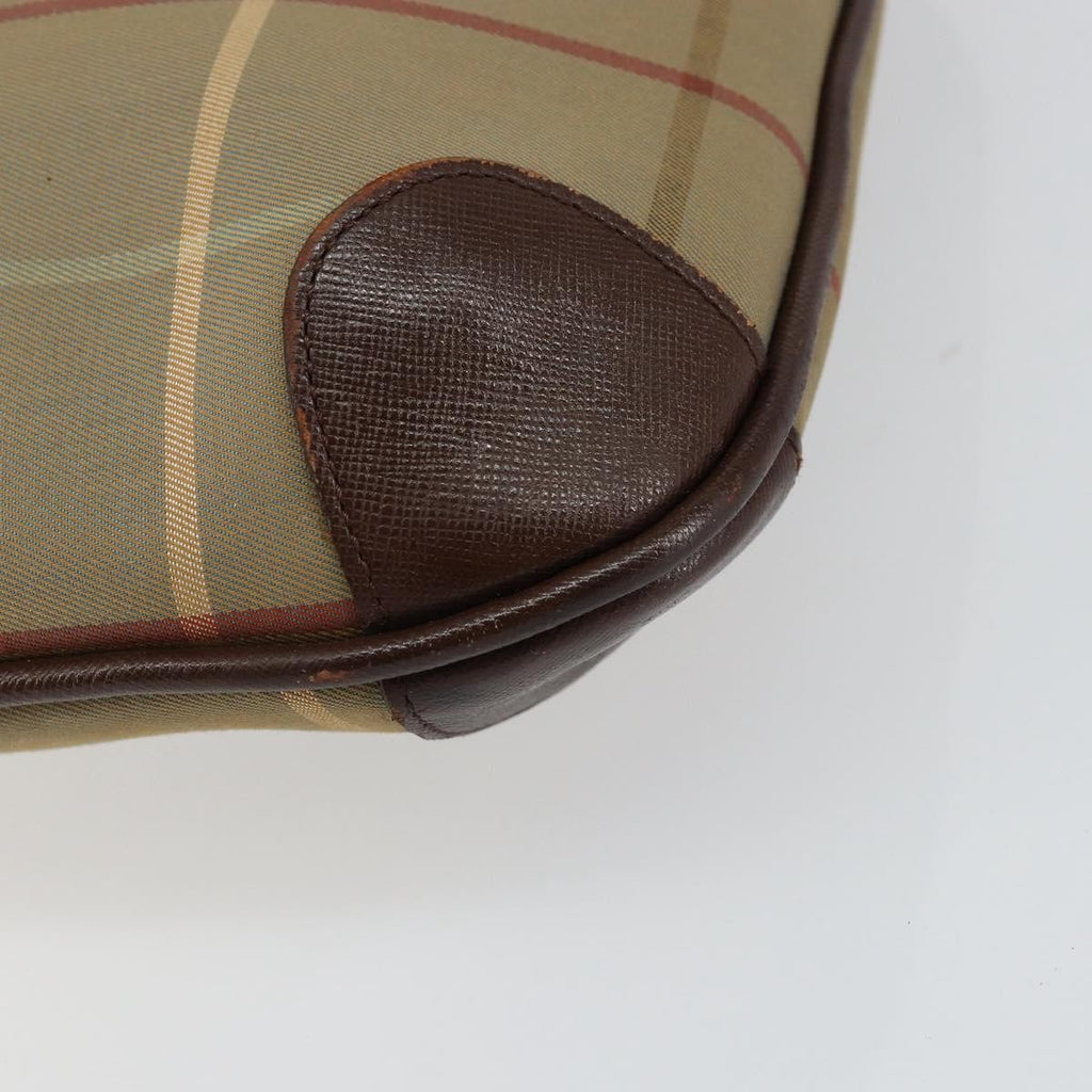 Burberry Nova Check Tote Canvas Check Pattern Beige Canvas Tote Bag