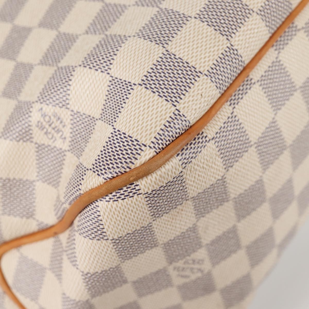 Louis Vuitton Delightful Nm Handbag Damier White Canvas Bag