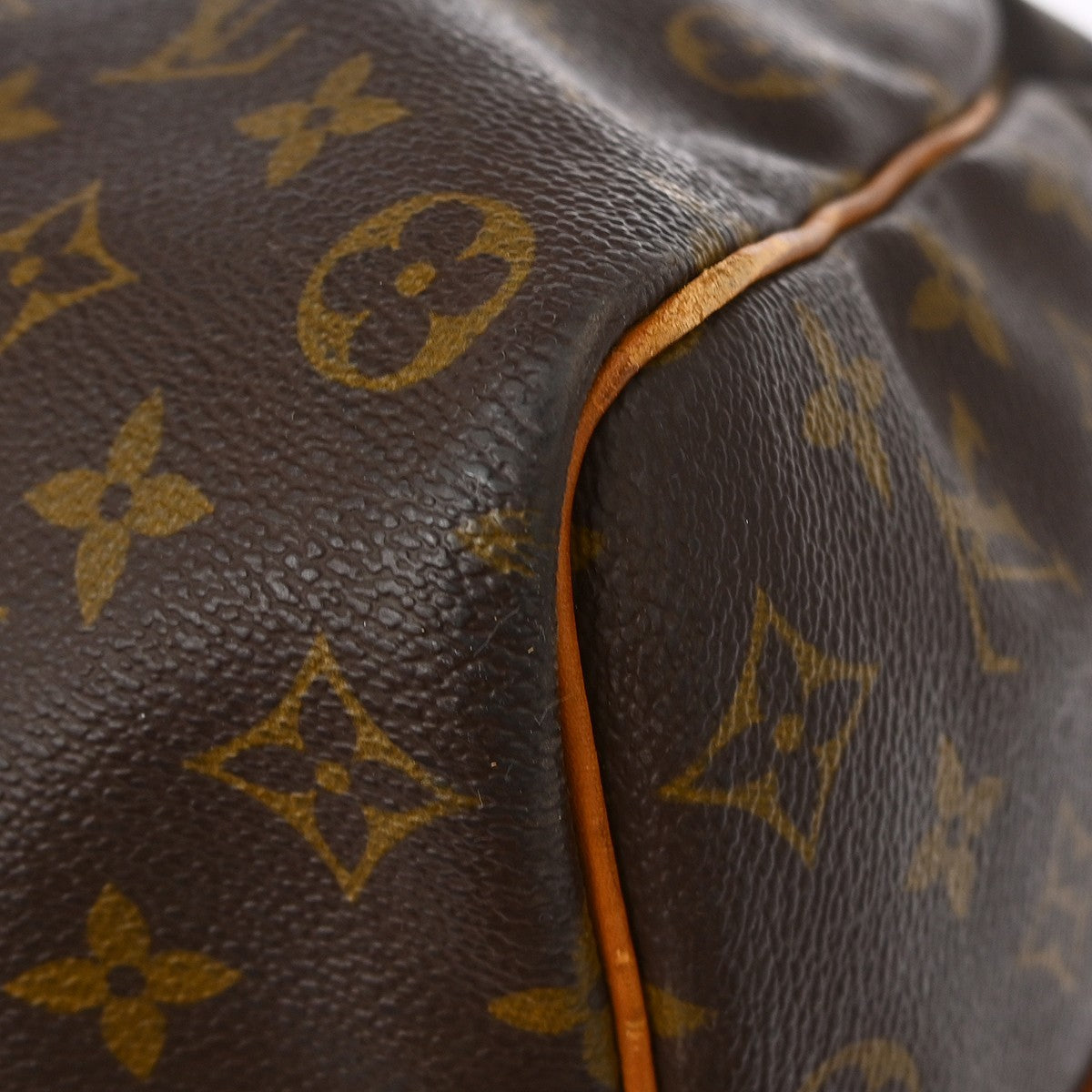 Louis Vuitton Keepall Bandouliere Bag Monogram Canvas Brown Canvas Travel Bag