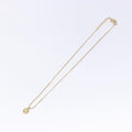 Christian Dior Cd Round Pendant Necklace Metal Gold Metal Jewelry (Pre-Owned)