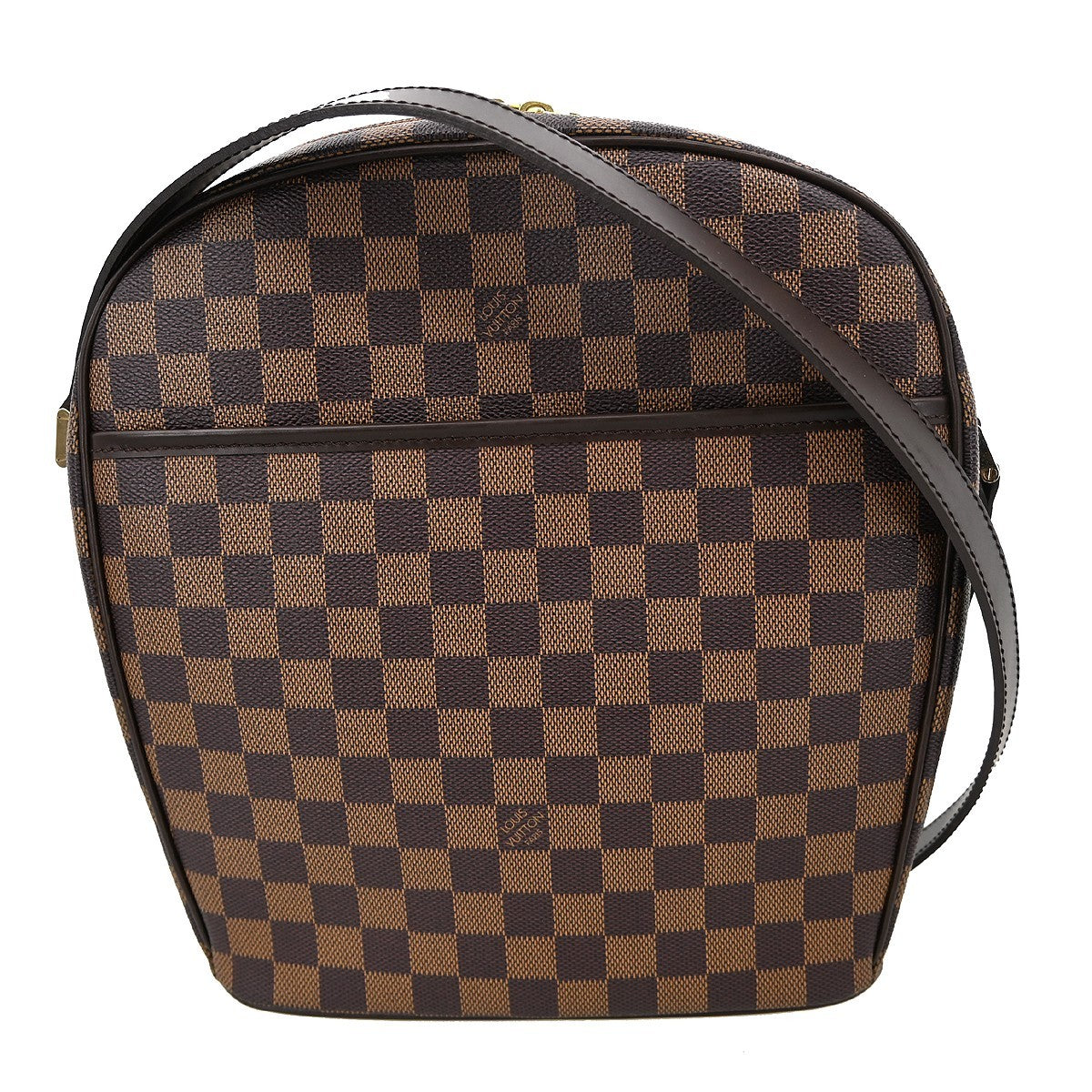 Louis Vuitton Ipanema Handbag Damier Brown Canvas Shoulder Bag