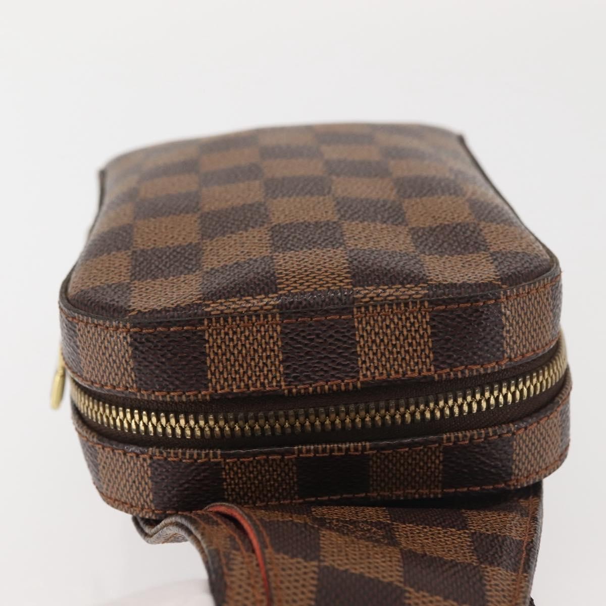 Louis Vuitton Geronimos Waist Bag Damier Brown Canvas Shoulder Bag