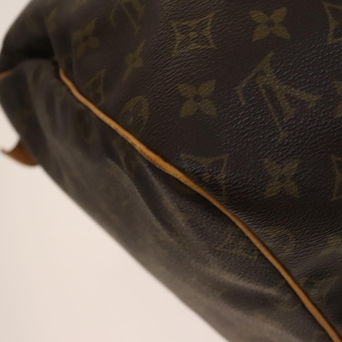 Louis Vuitton Keepall Bag Monogram Canvas Brown Canvas Travel Bag