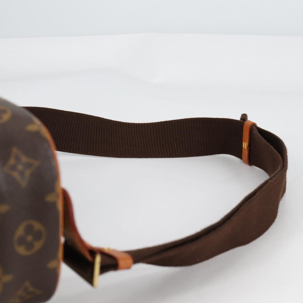 Louis Vuitton Pochette Gange Monogram Canvas Brown Canvas Bag