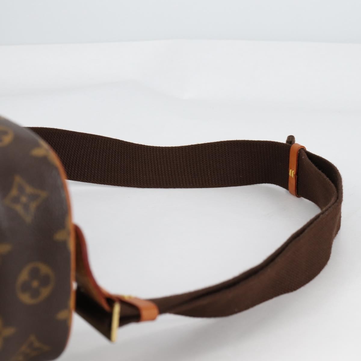 Louis Vuitton Pochette Gange Monogram Canvas Brown Canvas Bag
