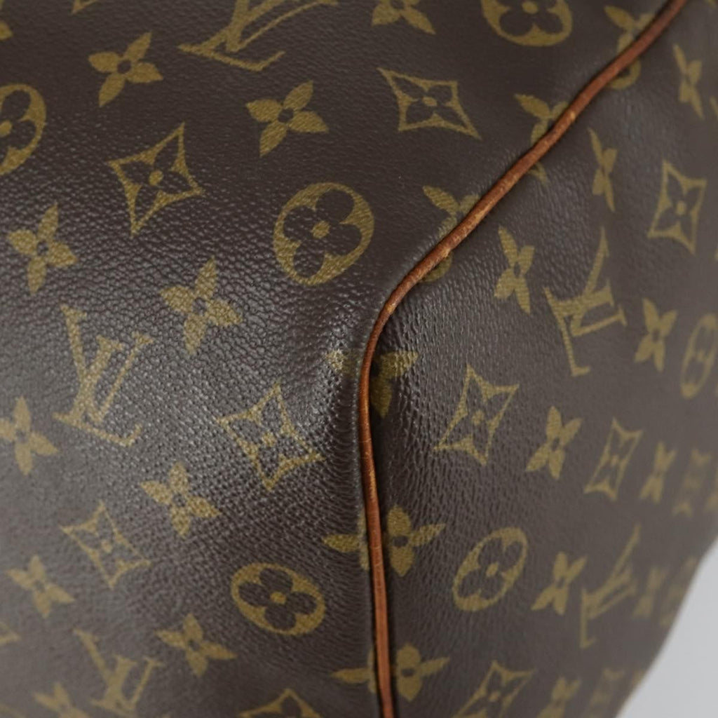 Louis Vuitton Keepall Bag Monogram Canvas Brown Canvas Travel Bag