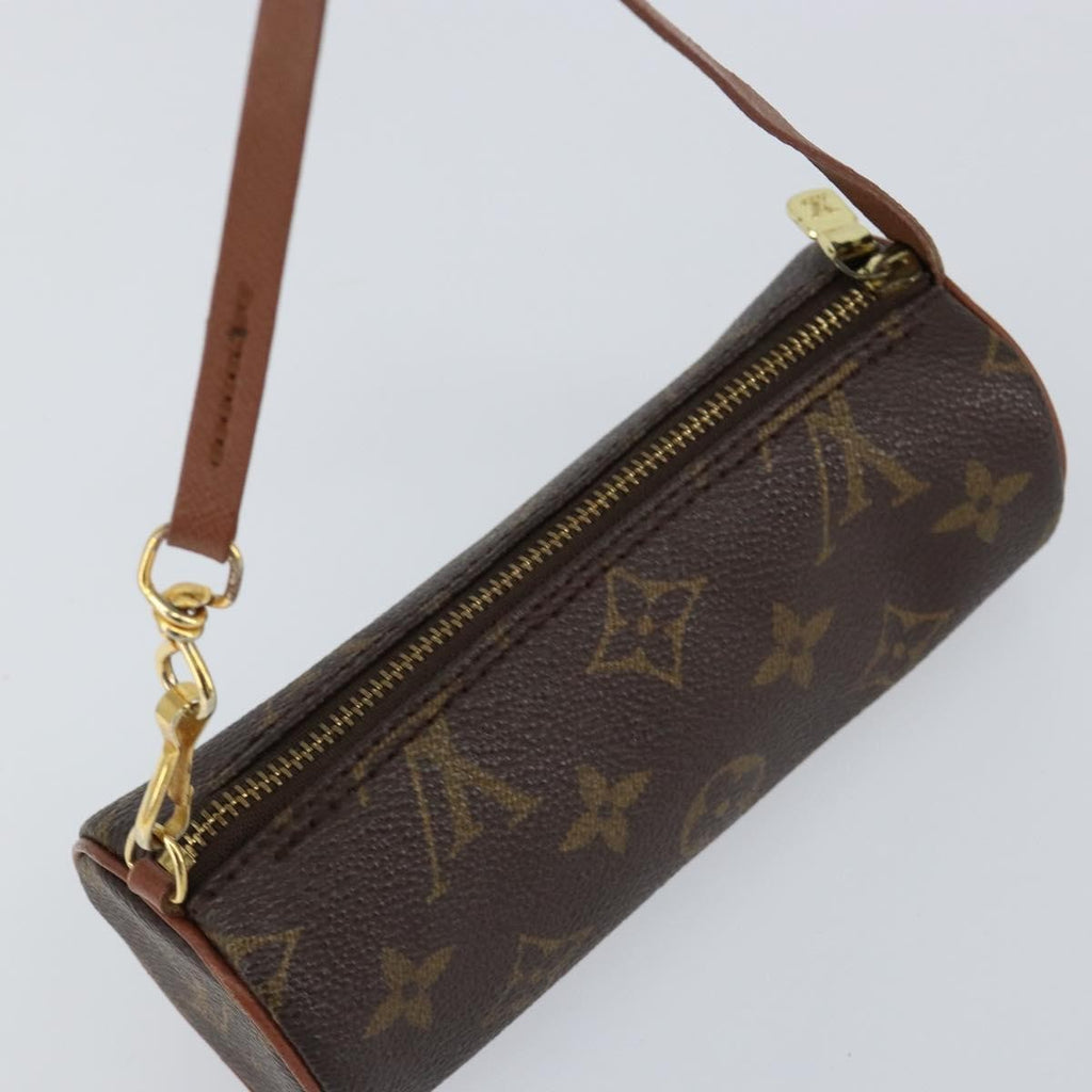 Louis Vuitton Papillon Pochette Monogram Canvas Brown Canvas Clutche & Pouche Bag