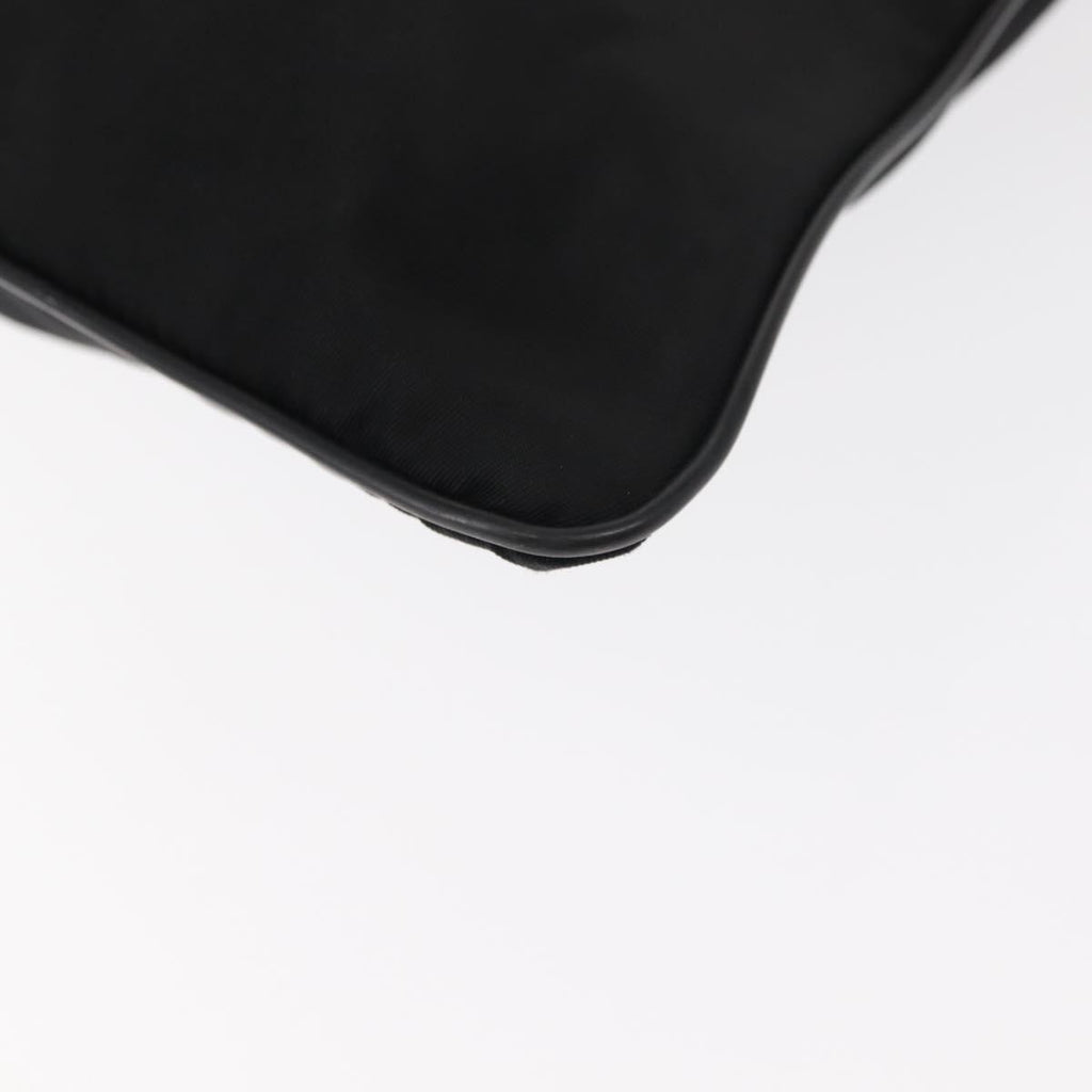 Prada Flat Messenger Bag Tessuto Black Nylon Shoulder Bag Bag