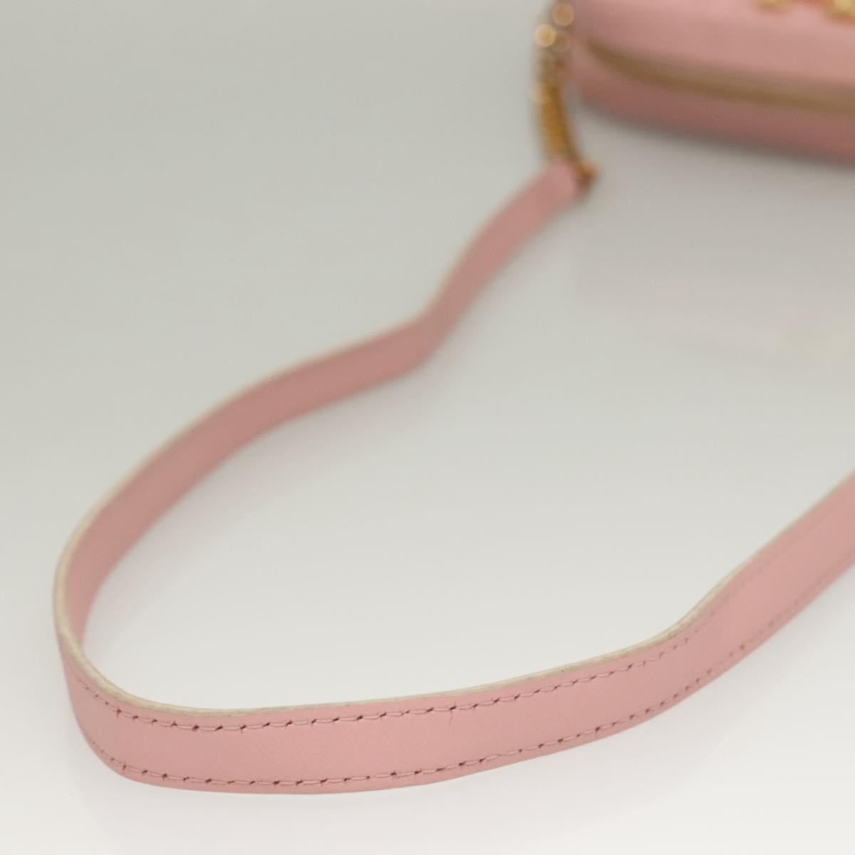 Louis Vuitton New Wave Camera Bag Quilted Leather Pink Leather Bag