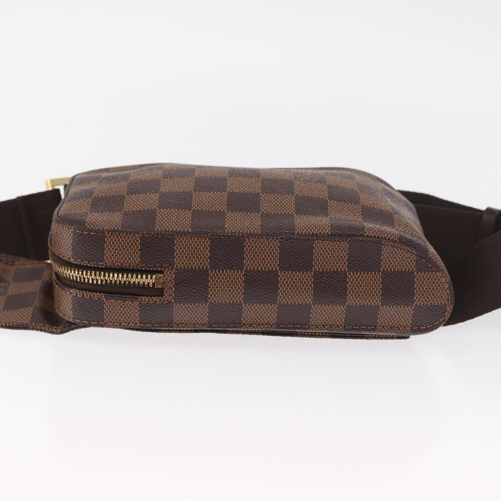 Louis Vuitton Geronimos Waist Bag Damier Brown Canvas Clutche & Pouche Bag