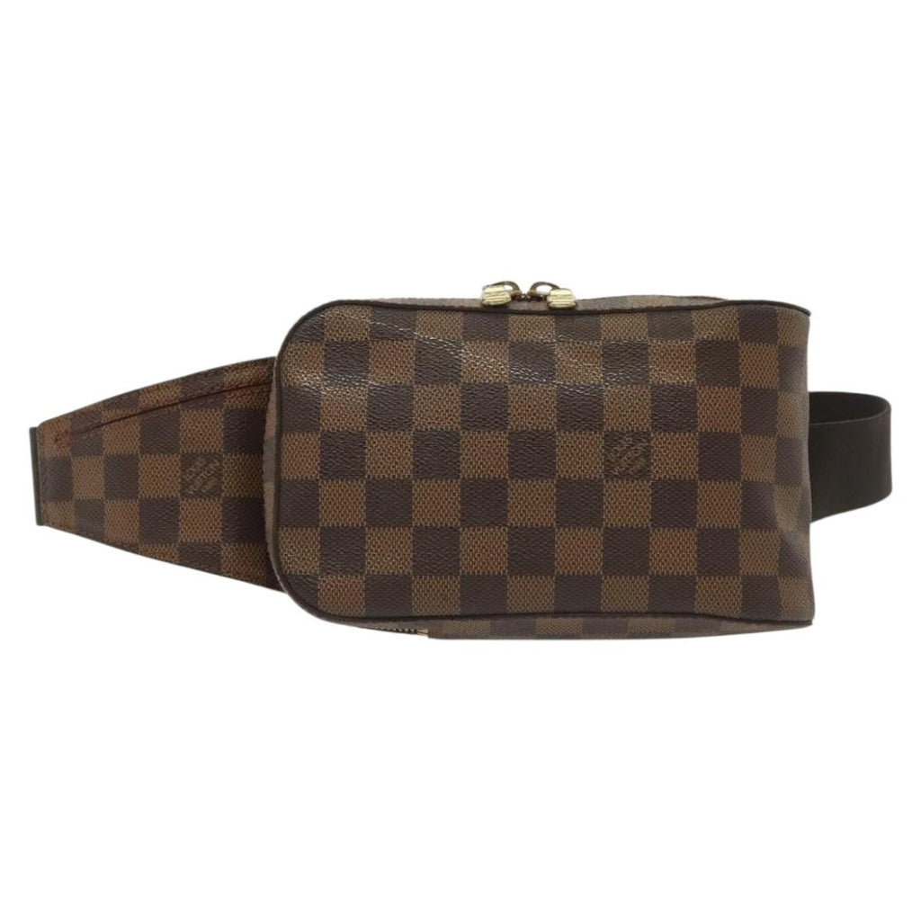 Louis Vuitton Geronimos Waist Bag Damier Brown Canvas Shoulder Bag