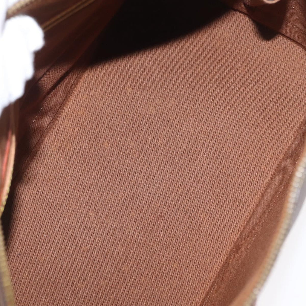 Louis Vuitton Alma Handbag Monogram Canvas Brown Canvas Handbag