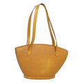 Louis Vuitton Saint Jacques Handbag Epi Leather Yellow Leather Shoulder Bag