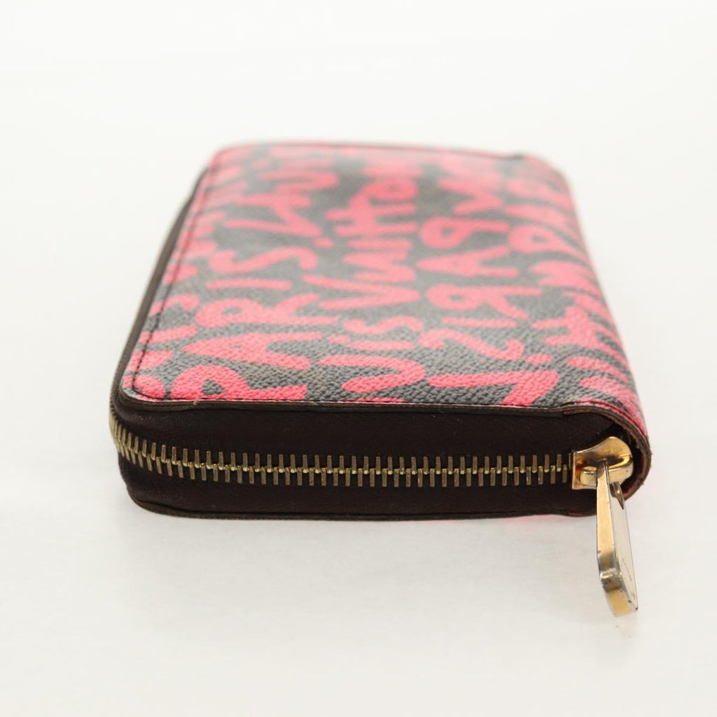 Louis Vuitton Zippy Wallet Canvas Pink Canvas Wallets Accessory
