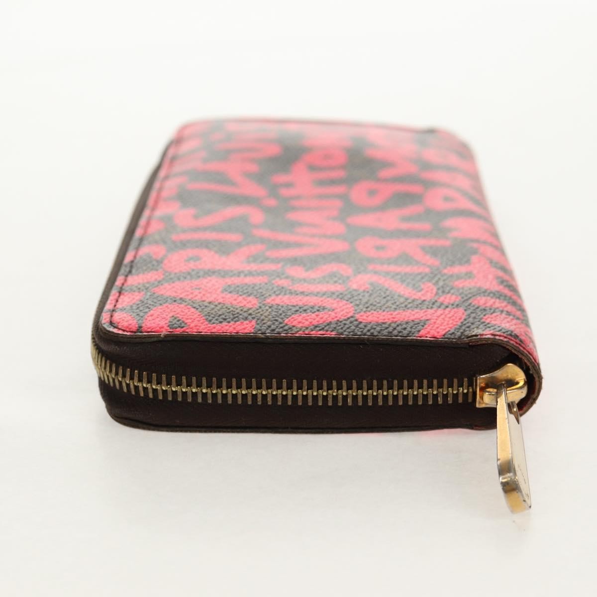Louis Vuitton Zippy Wallet Canvas Pink Canvas Wallets Accessory