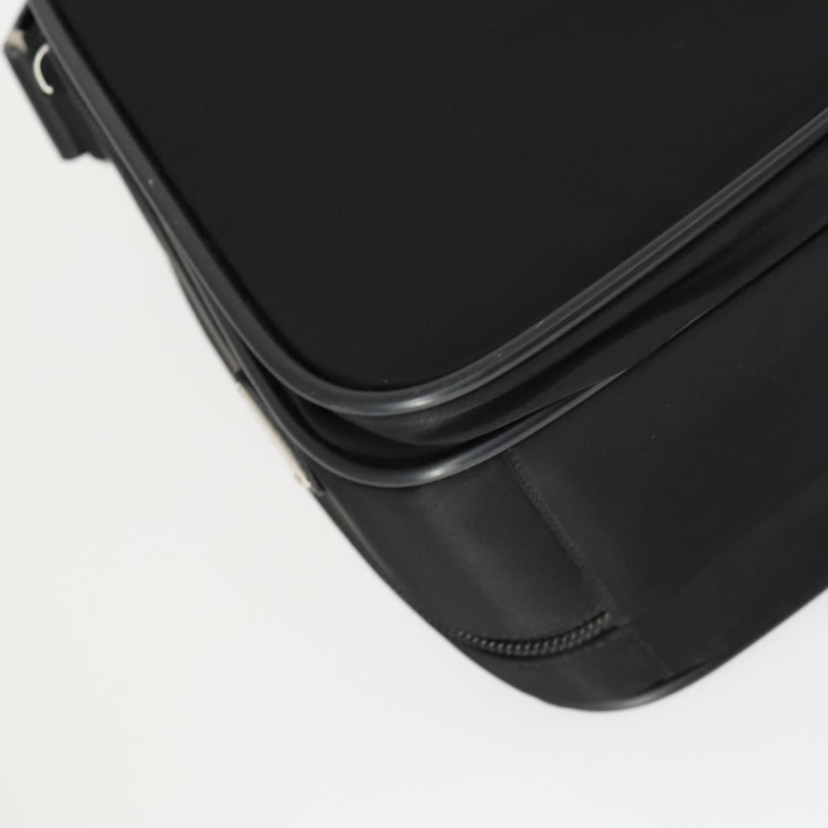 Prada Convertible Front Pocket Briefcase Tessuto With Saffiano Leather Black Nylon Briefcase Bag