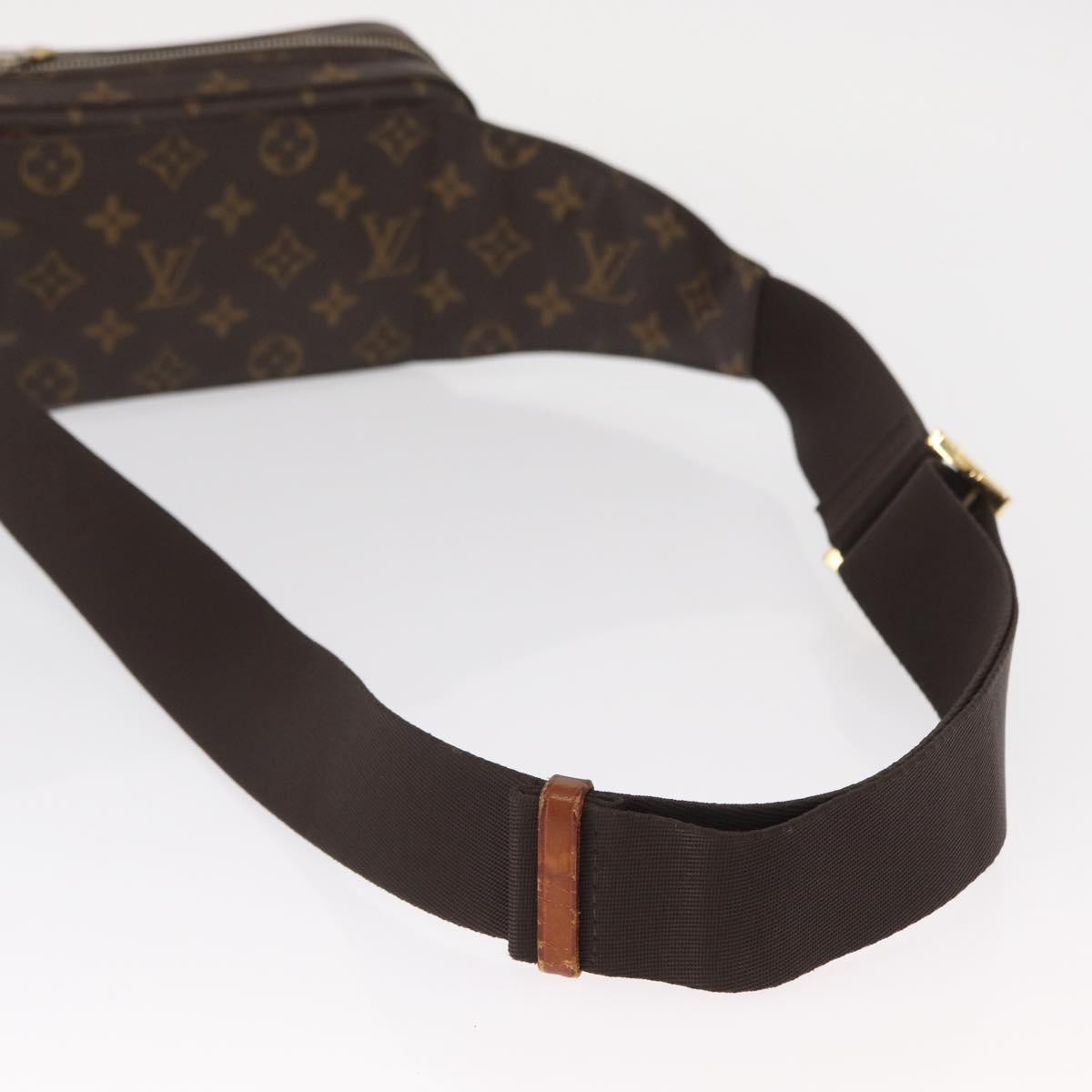Louis Vuitton Geronimos Waist Bag Monogram Canvas Brown Canvas Shoulder Bag