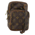 Louis Vuitton Amazone Bag Monogram Canvas Brown Canvas Shoulder Bag