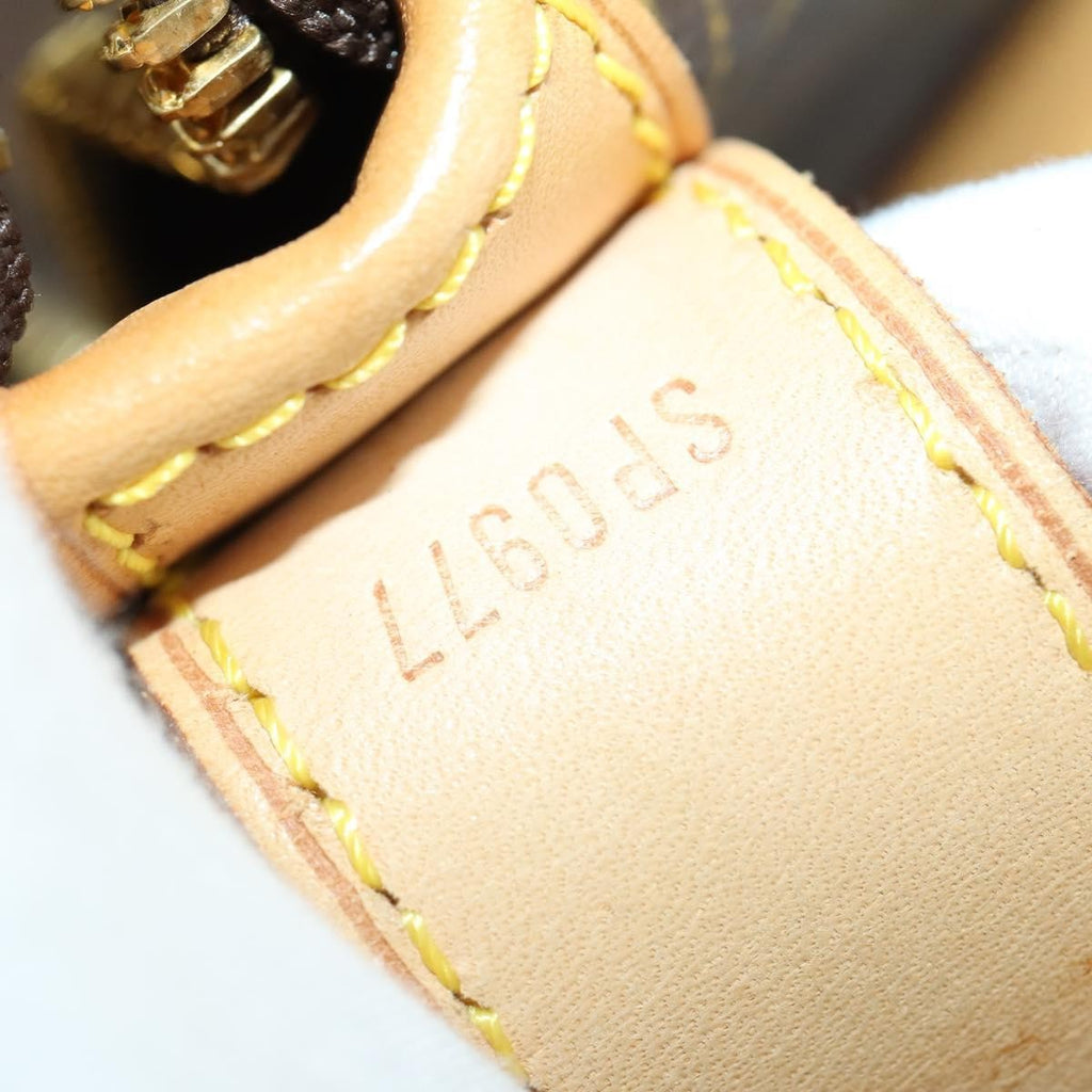 Louis Vuitton Cruiser Handbag Monogram Canvas Brown Canvas Travel Bag