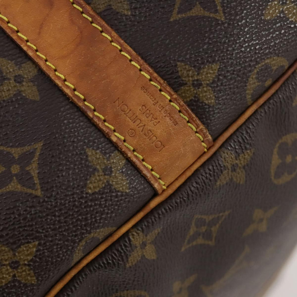 Louis Vuitton Keepall Bandouliere Bag Monogram Canvas Brown Canvas Travel Bag