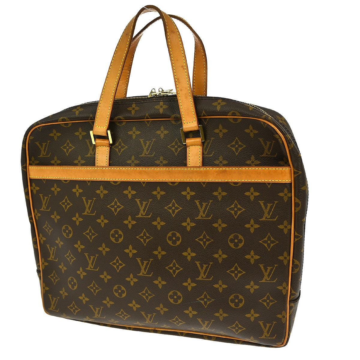Louis Vuitton Porte-Documents Pegase Bag Monogram Canvas Brown Canvas Briefcase Bag